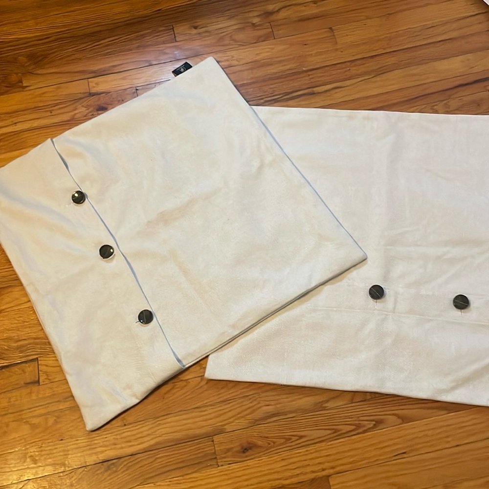 2 accent pillow covers